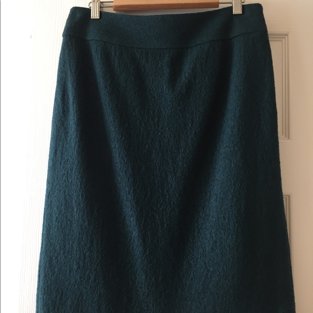 Banana Republic Pencil Skirt with Double-Pleat